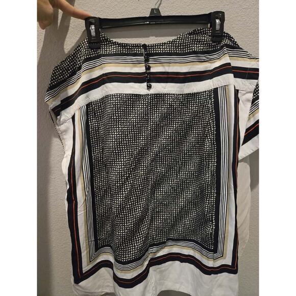 Proenza Schouler Women's Silk Scarf Top Size 4 Multicolor Sleeveless - Picture 2 of 13